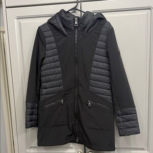 Point Zero Charcoal Quilted Jacket
